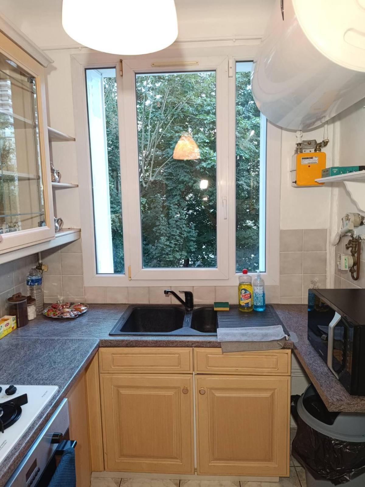 Chambres Privees Dans Un Appartement De 2 Pieces A Paris 13E Buitenkant foto